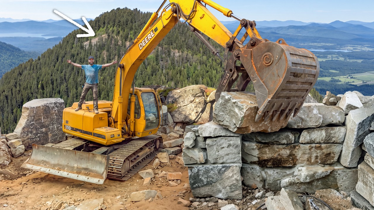 Building a Rock Cabin to Last 1,000 Years on My Mountain