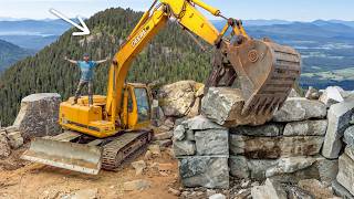 Building a Rock Cabin to Last 1 000 Years on My Mountain