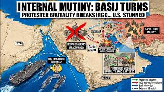 Basij Forces Turn Against IRGC as Protesters Do Something BRUTAL... Even The U.S. STUNNED