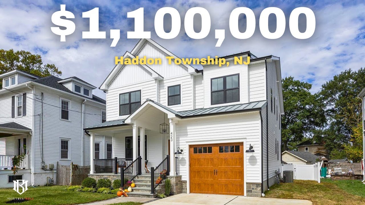 NEW JERSEY HOME TOUR | Haddonfield, NJ | NEW CONSTRUCTION | Is This the Coolest House in 2025?