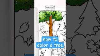 How to Color a Tree | Coloring Tutorial