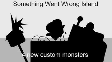 Something Went Wrong Island (4 custom monsters) #mysingingmonsters #msm