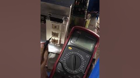 Testing IGBT module of Induction Heating Machine