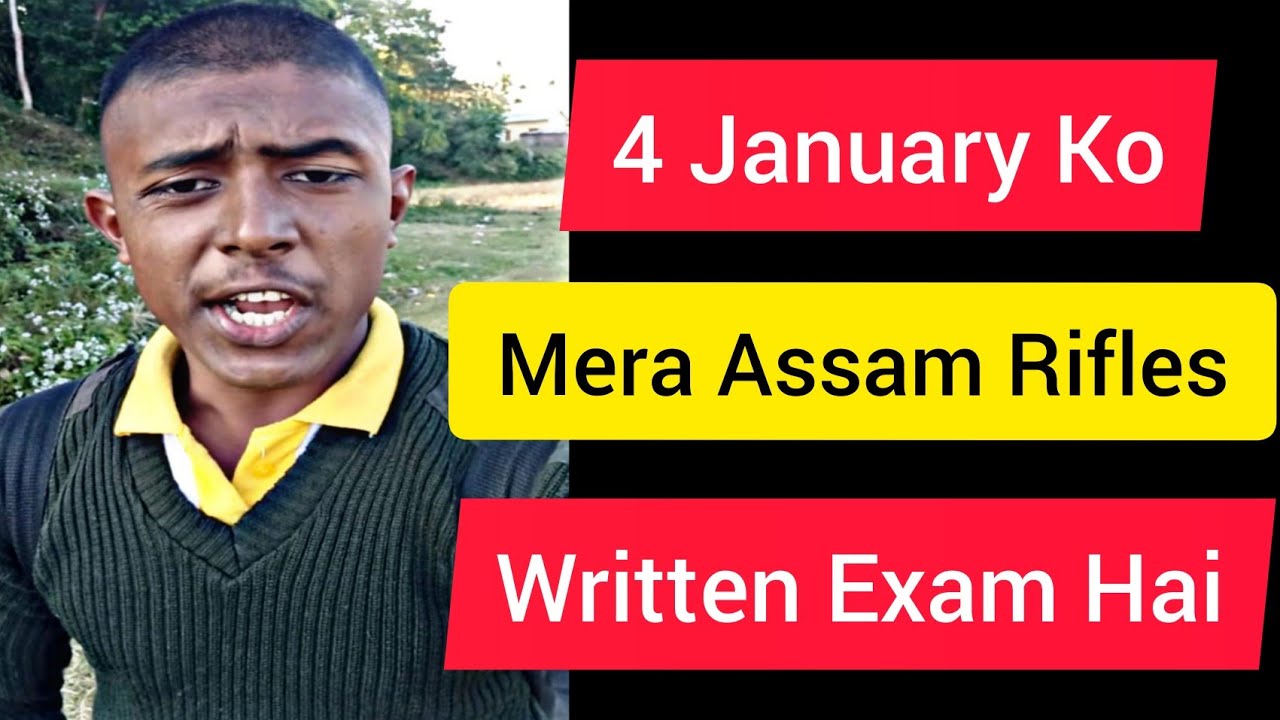 Assam Rifles Written Exam 2021-2022// Dimapur Nagaland// Racer Saidul//