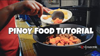 Pinoy food Afritada Tutorial with my Mother Vlog 2