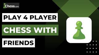 كيفية لعب الشطرنج بأربعة لاعبين مع الأصدقاء - شرح مفصل على موقع Chess.com! screenshot 5