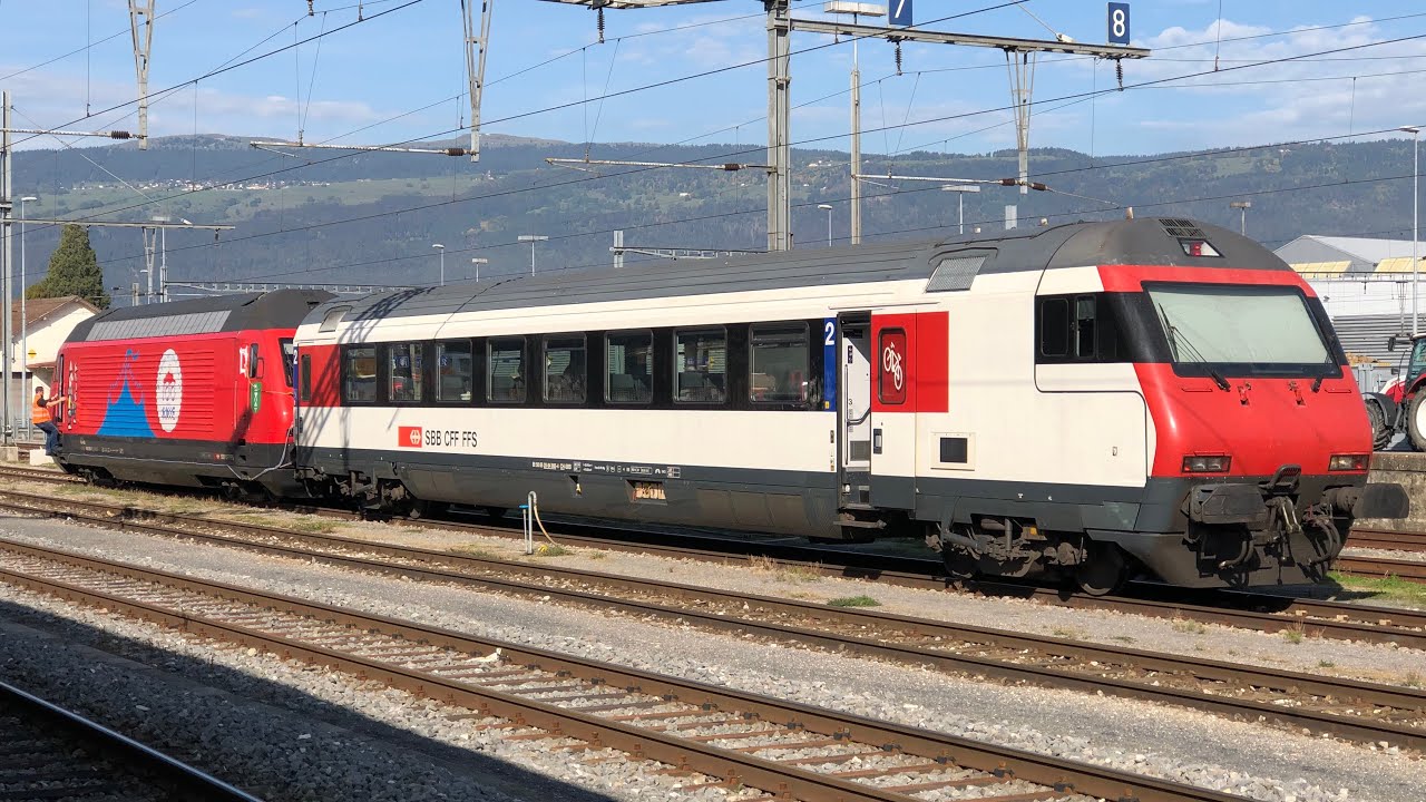 SBB CFF FFS: Re 460 & Bt 28-94 trial run | TrainsDepot.org