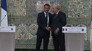 Deuxième jour de la visite d'Emmanuel Macron en Algérie • FRANCE 24