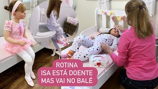 ROTINA ISA ESTA DOENTE MAS VAI NO BALLET