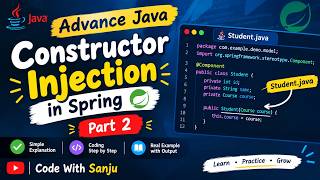 Information Constructor Injection in Advance Java (Part - 2) Update