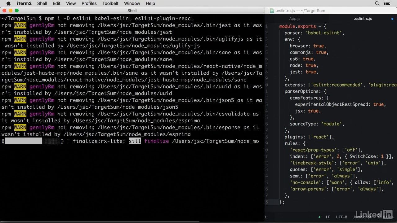 12 Configuring ESLint