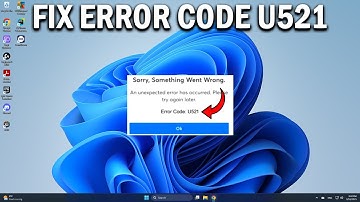 How To Fix Error Code U521 in Ticketmaster - Easy Fix