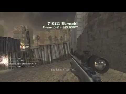 COD4 11 Man Killfeed!!!.