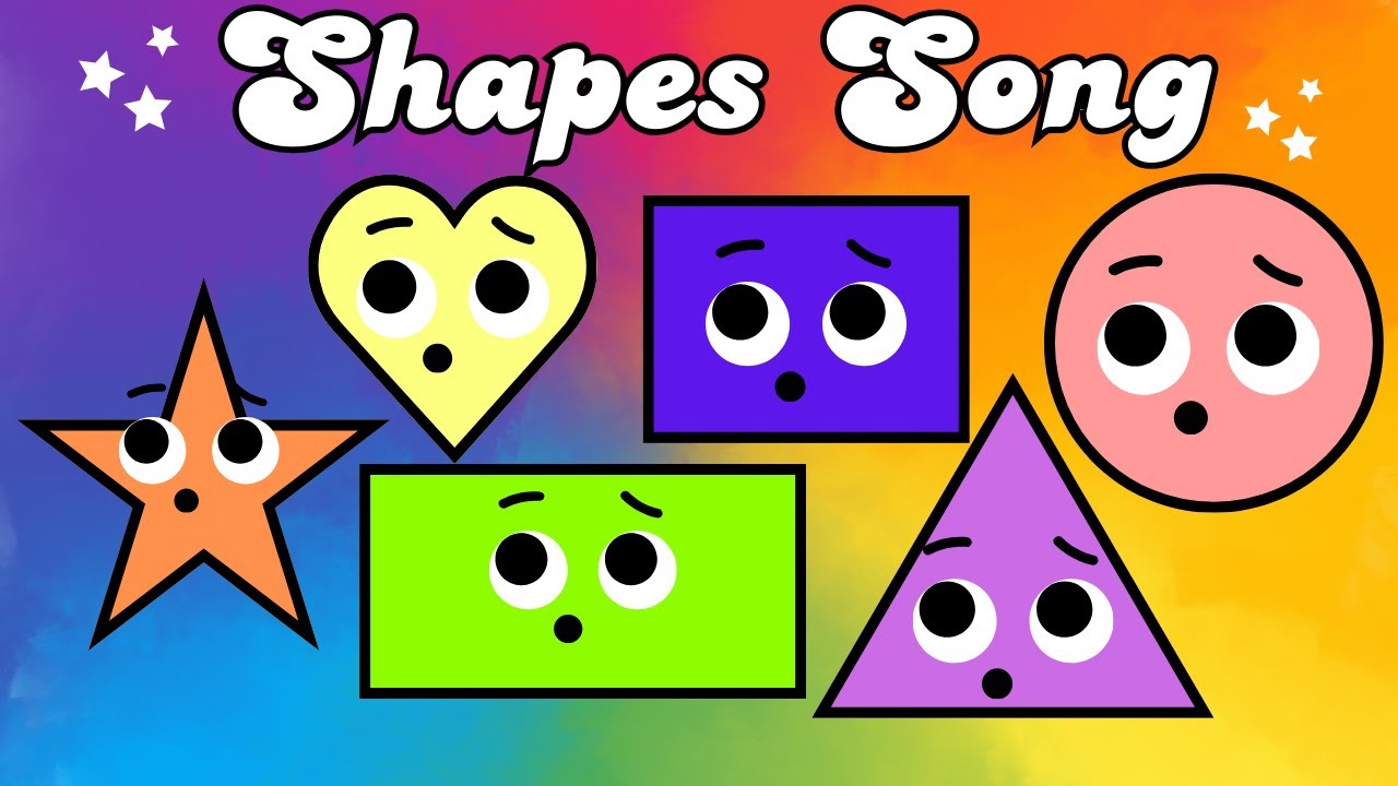 Shapes Song | Nursery Rhymes for Kids, Babies and Toddlers | we are ...