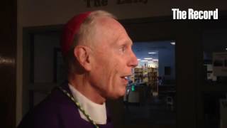 Bishop Howard Hubbard on his last Ash Wednesday as Bishop of the Albany Diocese