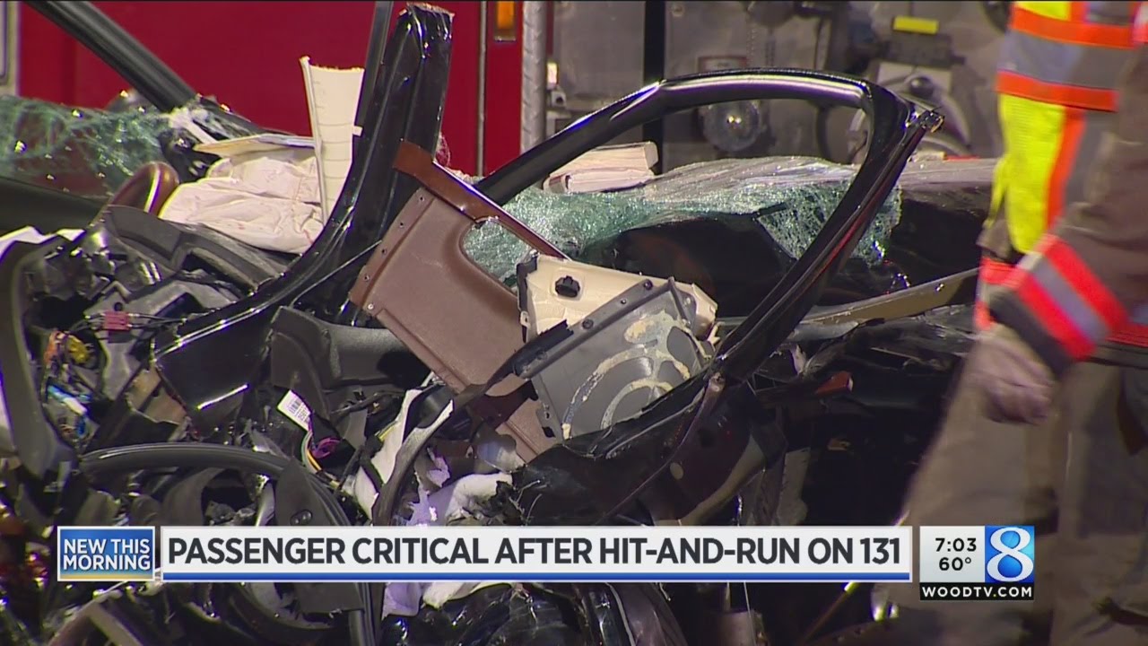 MSP: 1 critically injured hit-and-run crash on US-131 - YouTube