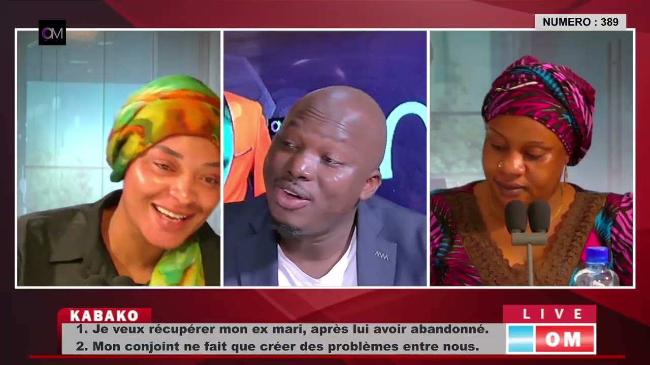 OMLive: #Kabako/ NUMERO : 389 / Je veux récupérer mon ex mari, après lui avoir abandonné.