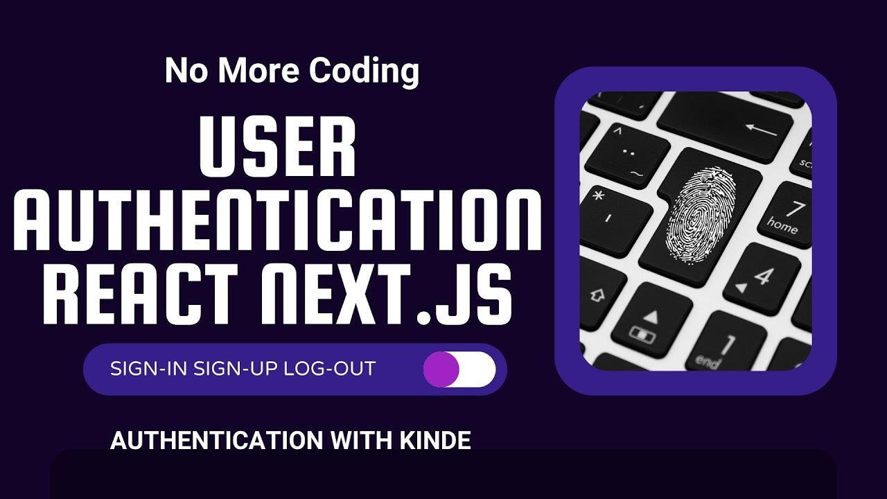 user authentication In React And Next.Js with kinde authorization تسجيل ...