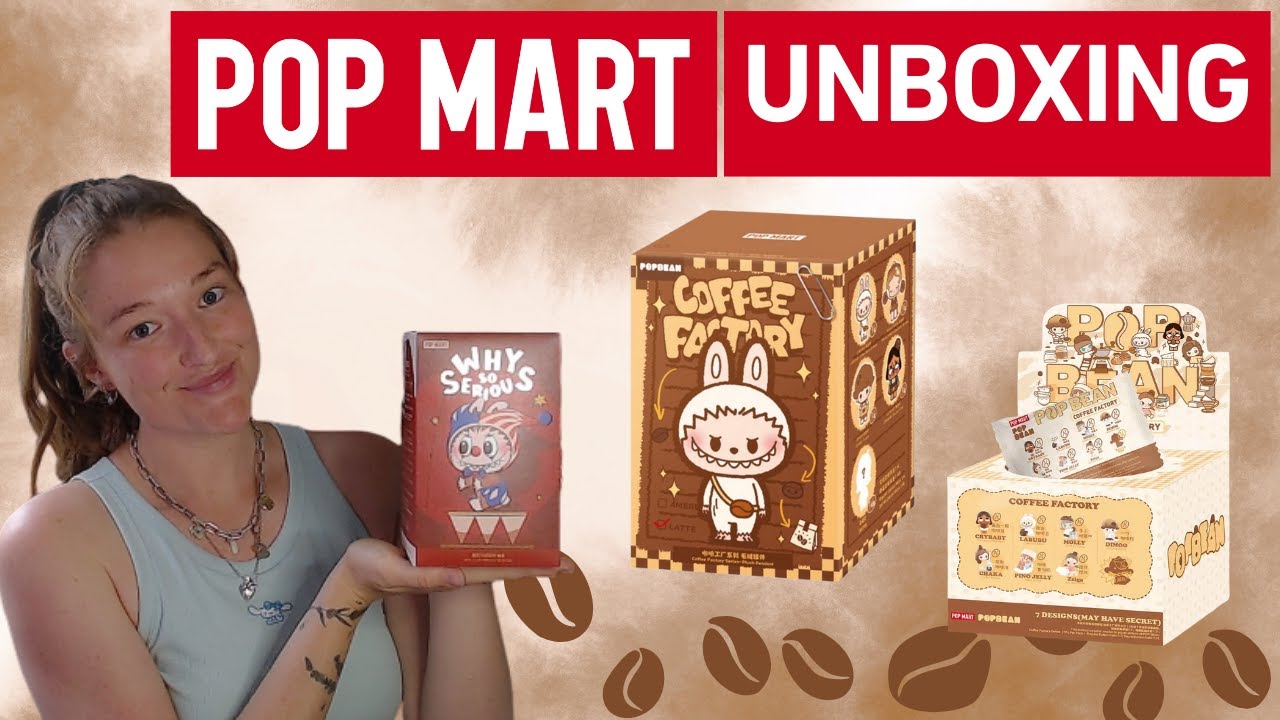 Приготовьте кофе для распаковки этого набора POPMART!