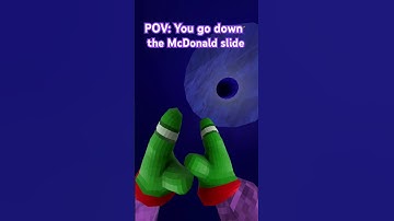 POV: You go down the mcdonalds slide#gorillatag #funny #relatable #memes #trending #vr