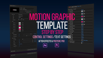 Create Motion Graphic Template (MOGRT) Step by Step in After Effects