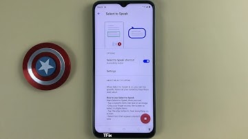 How to enable/disable Select to Speak on Realme C35 Android 11