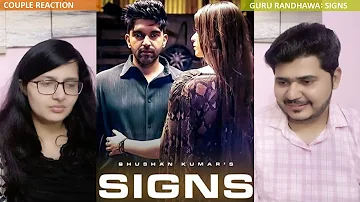 Couple Reaction on Guru Randhawa: Signs (Video) | Man Of The Moon | Rupan Bal, Sanjoy