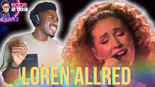 Loren Allred Reaction 'Somewhere Over the Rainbow' (AGT All Stars) - Ear-gasmic! 🌈✨