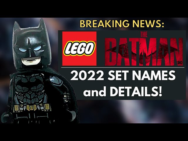 LEGO The Batman 2022 Movie sets REVEALED! 