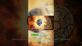 MASSIVE PLANET MERGER CAUGHT ON VIDEO #space #shorts #cosmos