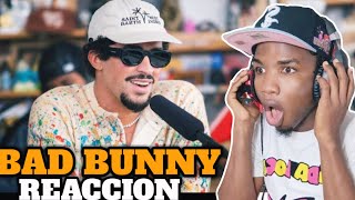 REACTION to Bad Bunny: Tiny Desk Concert 🇵🇷