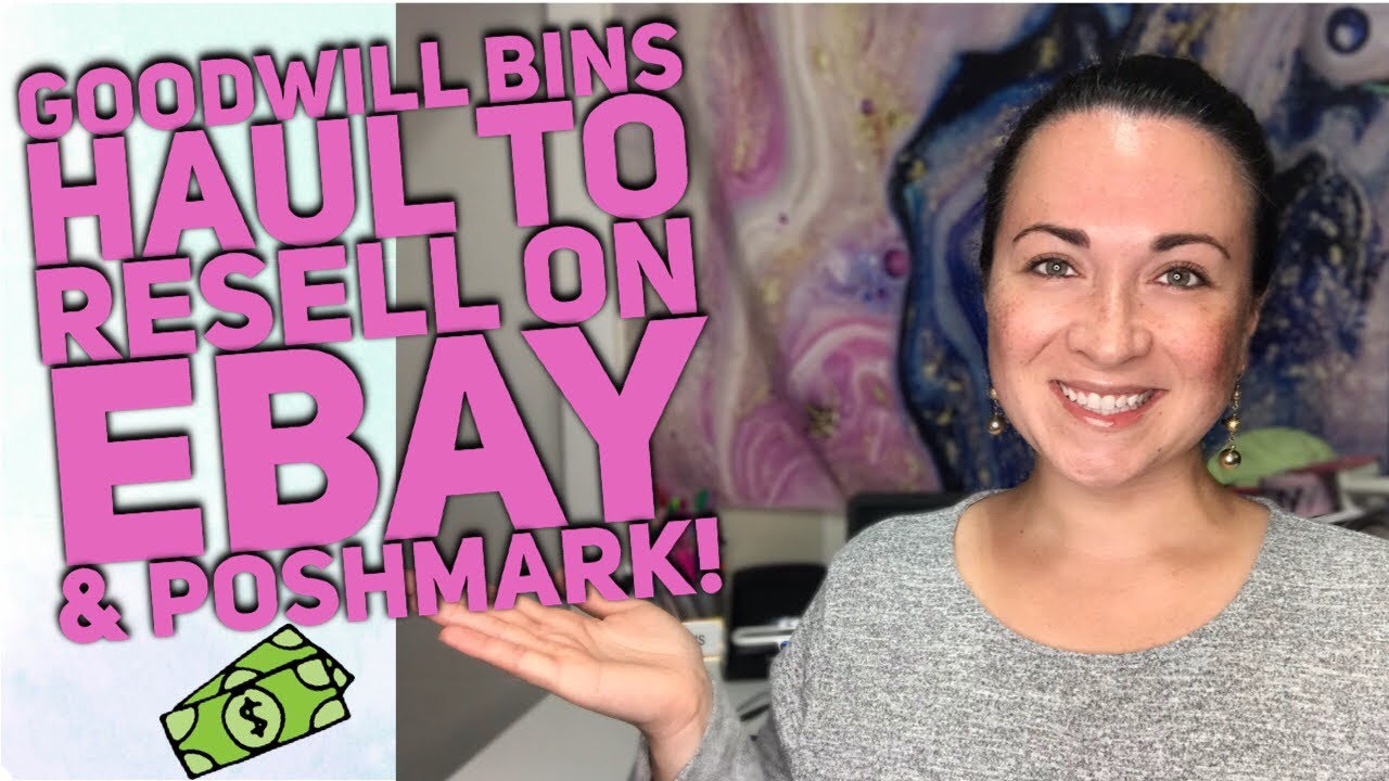 BIG OL GOODWILL BINS HAUL TO RESELL ON EBAY & POSHMARK! MAKE MONEY SELLING USED CLOTHING AT HOME! goodwill outlet tacoma