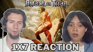 Attack On Titan 1x7 - REACTION from married couple