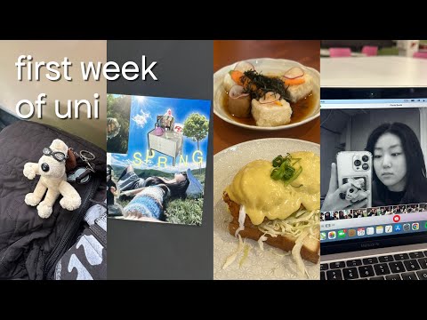 S5 Vlog📑 First Week Of Uni As A Design Student; Waking Up At 6amt.t
