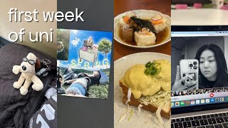 s5 vlog📑 first week of uni as a design student; waking up at 6amT.T
