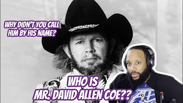 FIRST TIME HEARING | DAVID ALLEN COE - "YOU NEVER EVEN CALLED ME BY MY NAME" | COUNTRY REACTION!!!