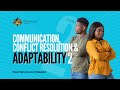 Communication conflict resolution  adaptability pt 2  midweek service  24th april 2024