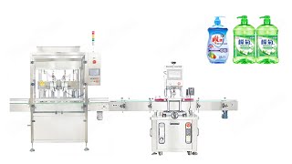 Automatic Tracking Type Dishwash Filling Machine