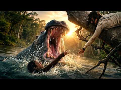 Tourists Get Trapped in a Swamp with a Killer Hippo | Hungry (2026) Movie Recap