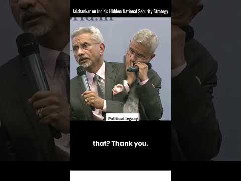 Jaishankar Words about Policy Formulation