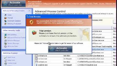 Rogueware - Windows Safeguard Upgrade