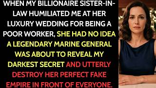 My Sister in Law Mocked Me at the Wedding—Then a Marine General Froze When He Saw Me