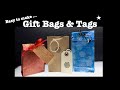 Easy to Make Gift Bags & Tags