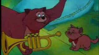 Video thumbnail of "Aristocats - Everybody wants to be a cat (Danish)"