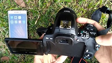 How To Set Up WiFi in 200d & Connect to Phone - Canon SL2 (200) Begainer Tutorial