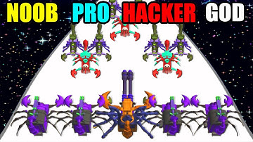 NOOB vs PRO vs HACKER vs GOD Merge Scorpion