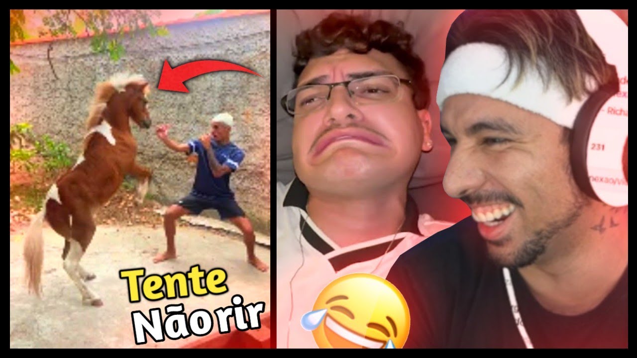 30 MINUTOS DE PIUZINHO REAGINDO AOS MELHORES MEMES DO TIK TOK / VIDEOS ALEATORIOS TENTE NÃO RIR