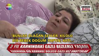 3 Yıl Karnındaki Gazlı Bezlerle Yaşadı