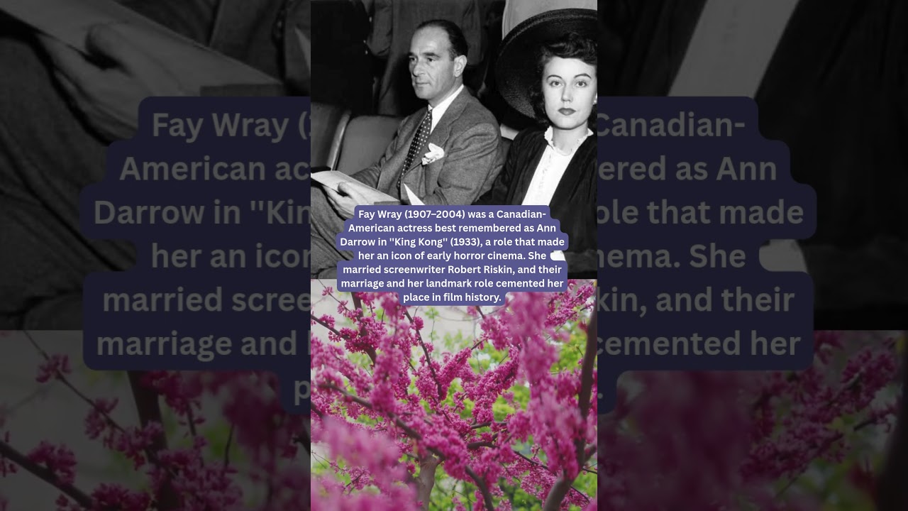 Fay Wray x Robert Riskin   Vintage Old Hollywood 
