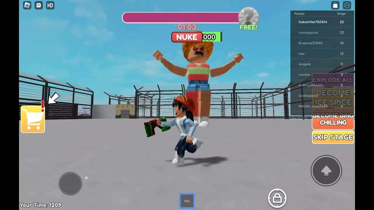 Playing ESCAPE ICE SPICE OBBY! in Roblox - YouTube